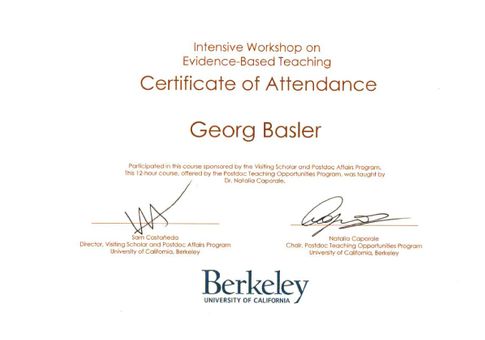 UC Berkeley Evidence-Based Teaching